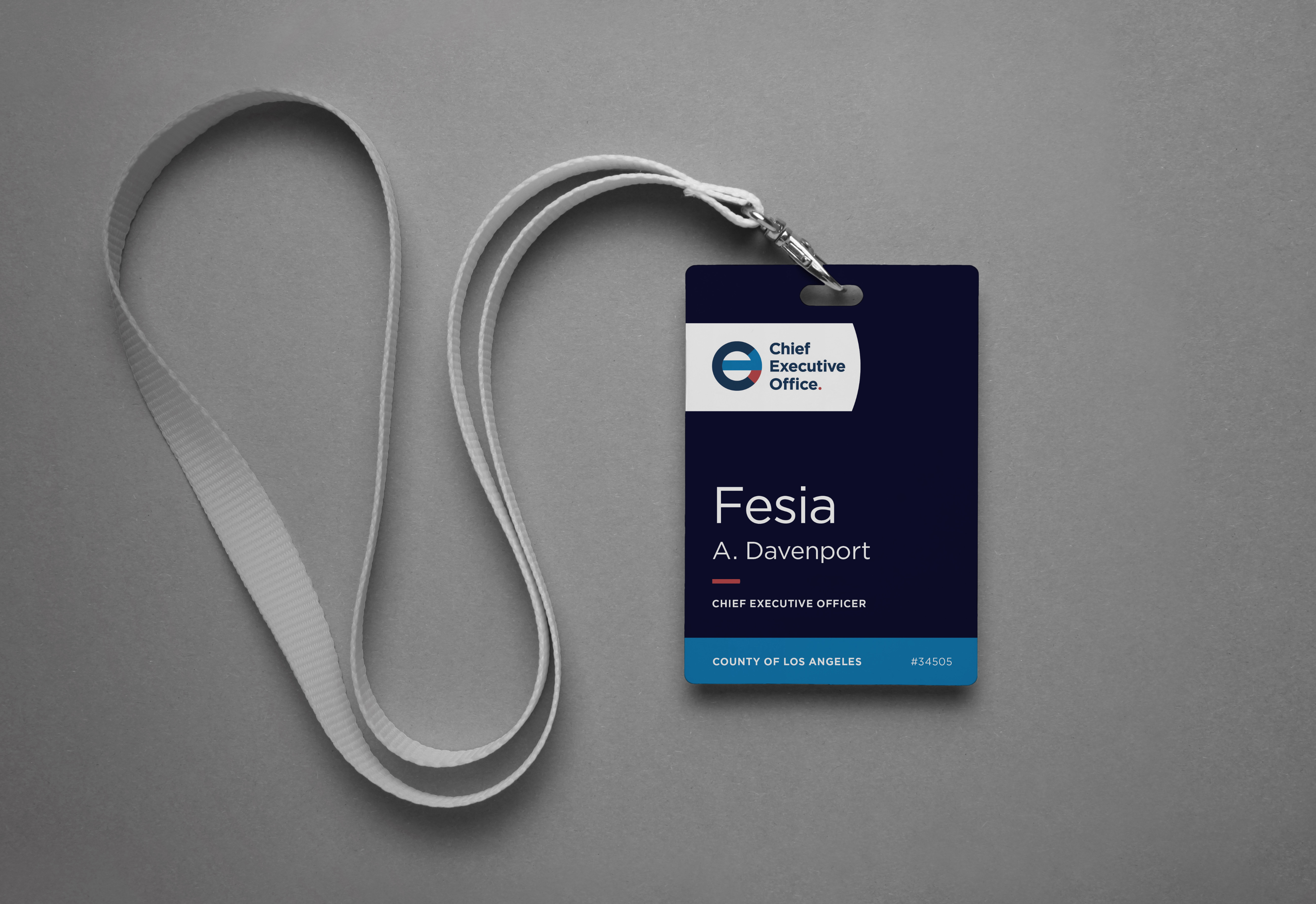 ceo name tag